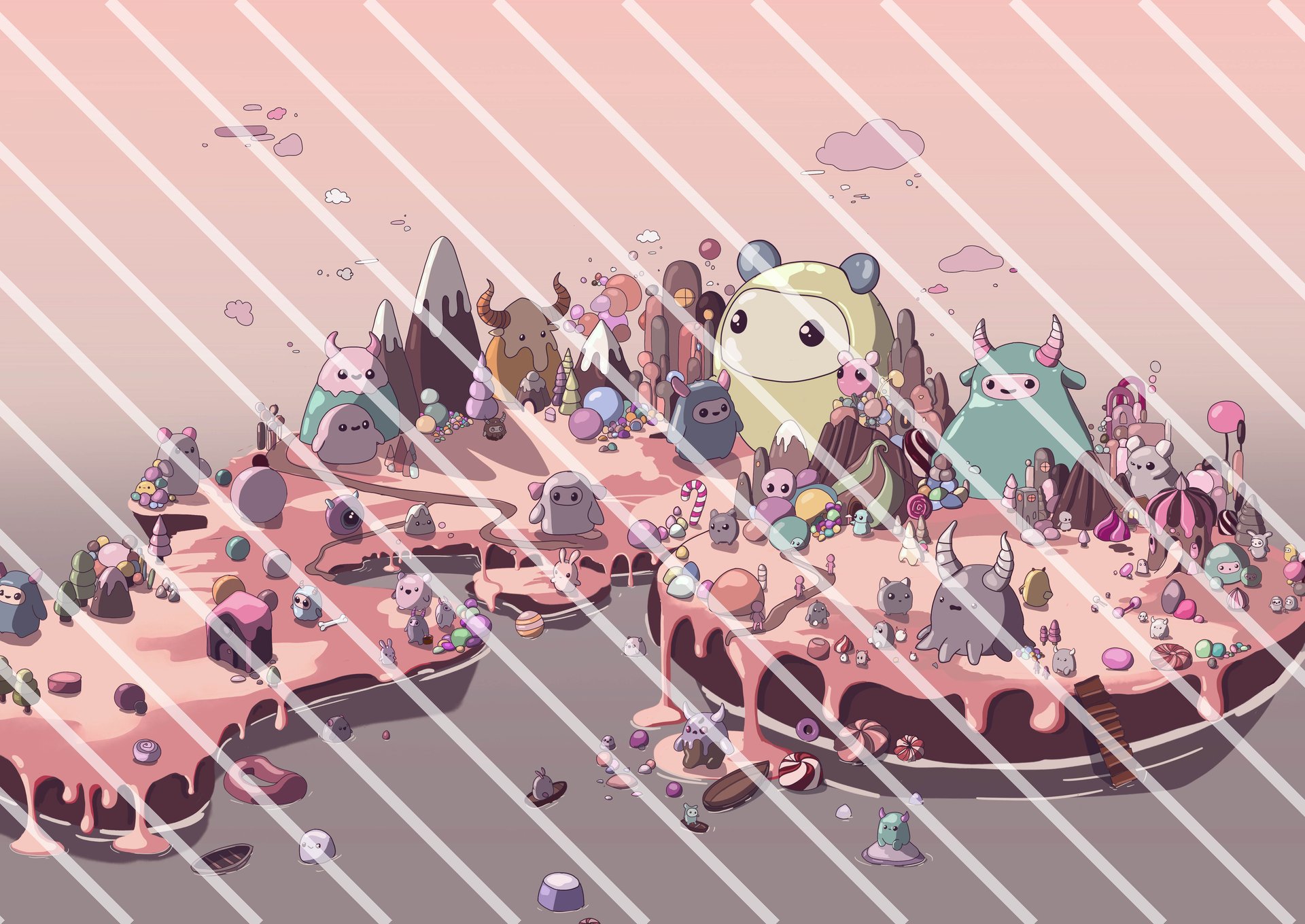 Monster Island - Marshmallow